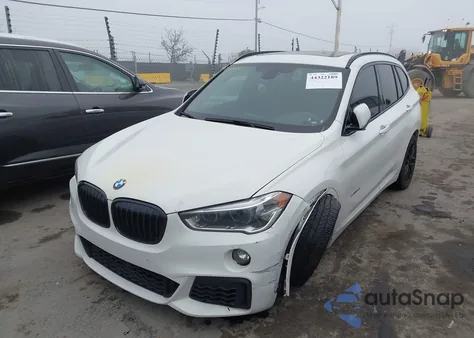 2017 BMW X1 Sdrive28I z USA, uszkodzony, nr VIN WBXHU7C31H5H32728